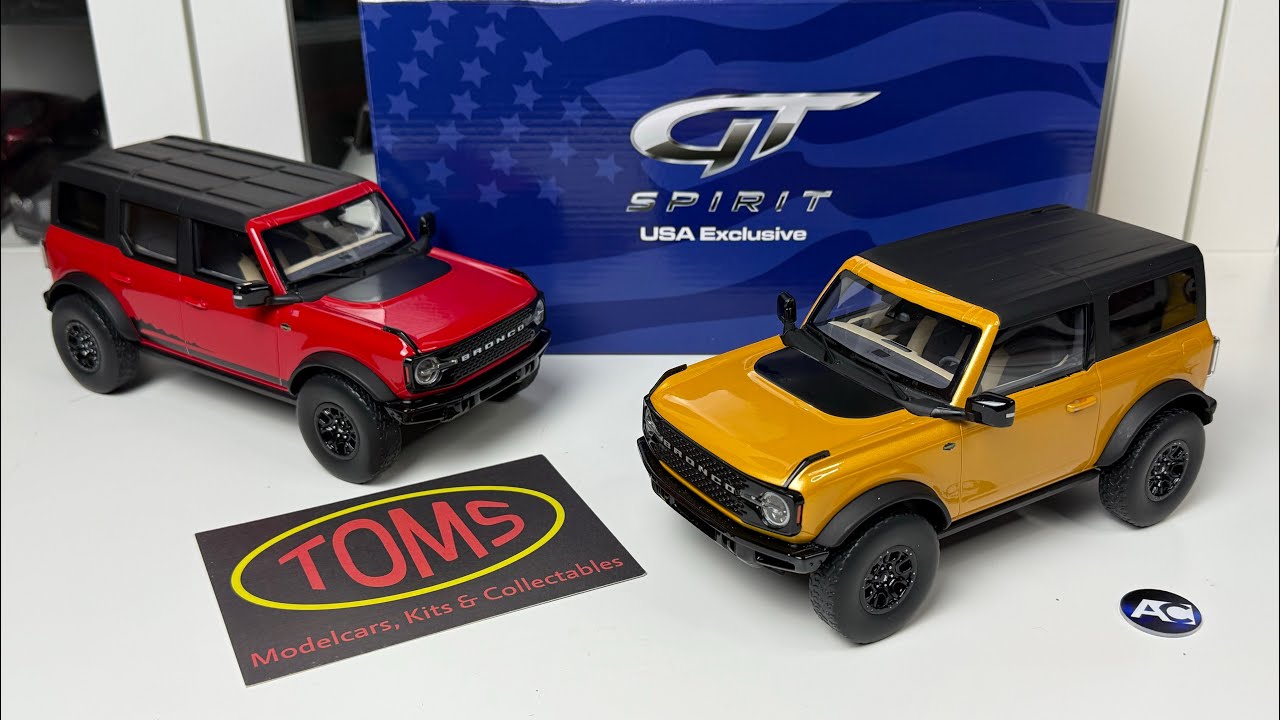 ミニカー GT SPIRIT 1/18 2022 Ford Bronco RTR ACME Diecast: Car Collectibles