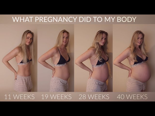 Pregnancy Transformation Month by Month | ASMR Piano Music