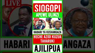 😱LEO HECHE AJILIPUA TAHARUKI KUBWA LEO😳 MIMI SIOGOPI 😱LEO HECHE AJILIPUA TAHARUKI KUBWA LEO😳 MIMI SIOGOPI