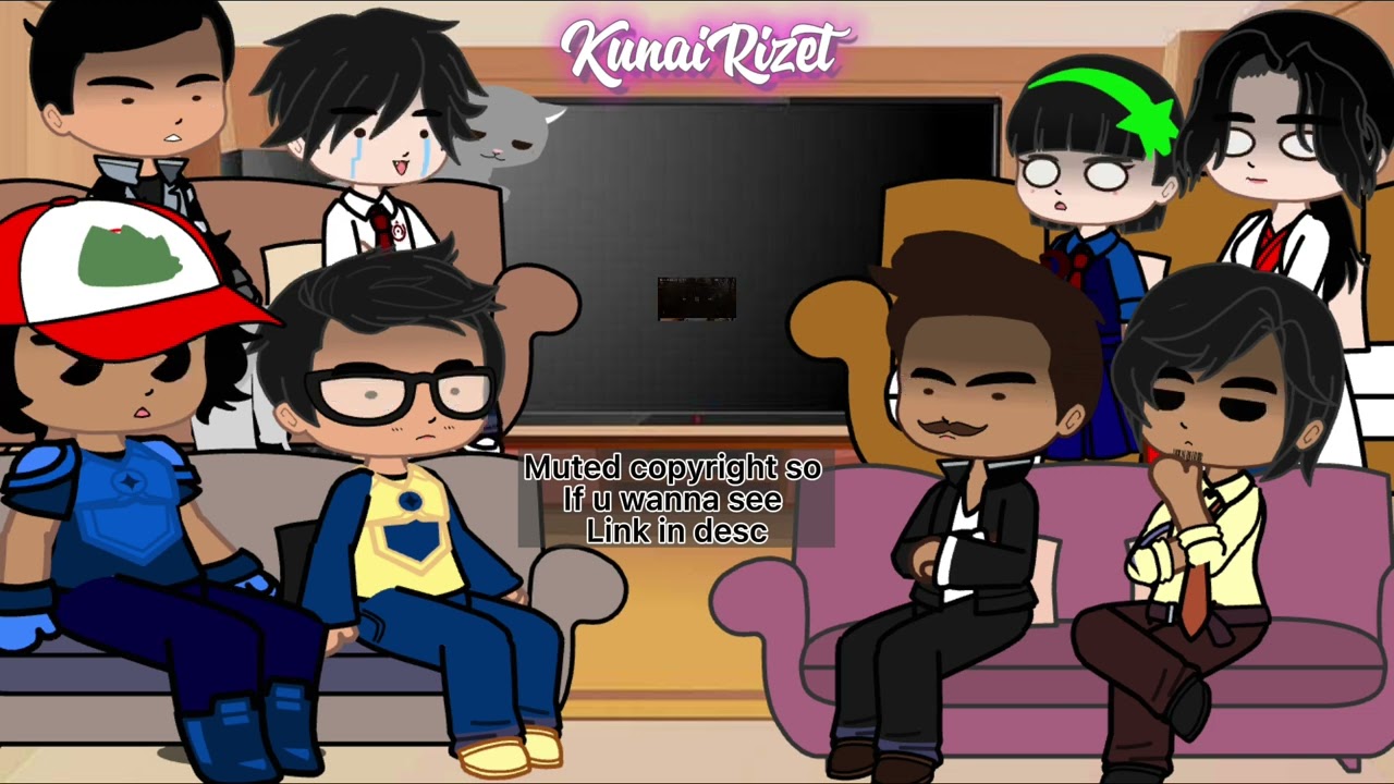 Past Ejen Ali react to Ali// part 1/3 // Kunai Rizet  // pls don’t copyright me utube