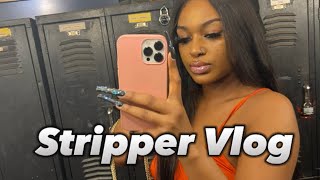 STRIPPER VLOG: WEEKLY VLOG , I got fired ? Where have I been ? Girls Night , Good Vibes, Money Count
