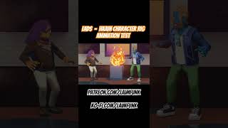 LADS - Hajun Character Rig Animation Test #lads #indieanimation #blender
