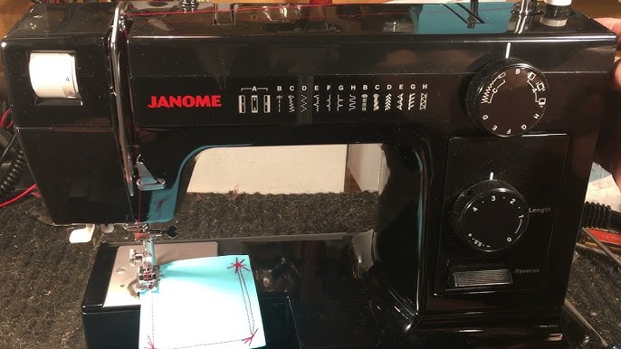 Janome HD1000  Sewing machine reviews, Sewing machines best, Sewing machine