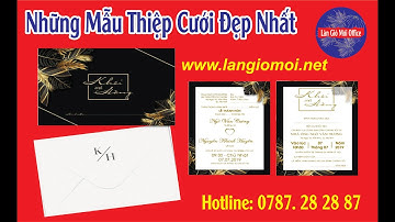 Làn Gió Mới/Mẫu Thiệp Cưới Mới Nhất/Mẫu Thiệp Cưới Giá Rẻ/Thiệp cưới in hình/In Thiệp Cưới Rẻ Nhất