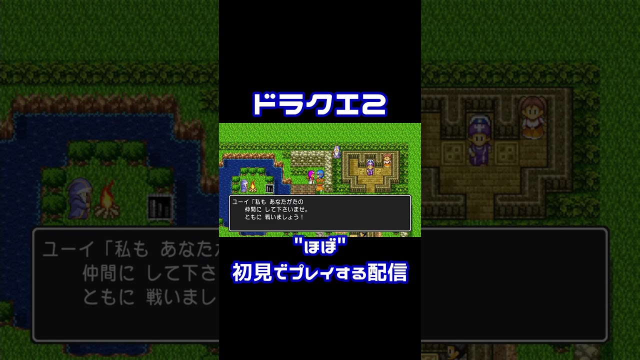 仲間が増えたら仲間が減るドラクエ【DQ2】#ドラゴンクエスト #dq2 #ドラゴンクエスト2 #ドラクエ #ゲーム実況 #実況プレイ #切り抜き #配信 #配信切り抜き