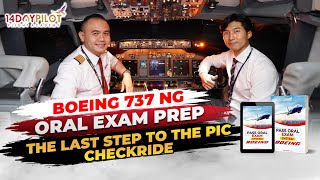 Final Checkride | PIC BOEING 737 NG ORAL EXAM CHECKRIDE PASS TIPS!