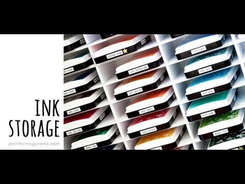 EASY Craft Ink Pad Storage Rack DIY 