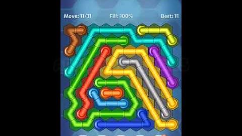 Pipe Lines: Hexa - Rotation Level 101-110 Solution