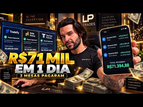 Withdrawing R$71,390.00 in 24 Hours From PROP FIRMS! (With PROOF)