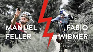 Fabio Wibmer vs. Manuel Feller in Saalbach