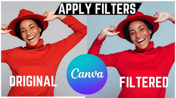 How To Add Filters On Images In Canva | Canva Tutorial