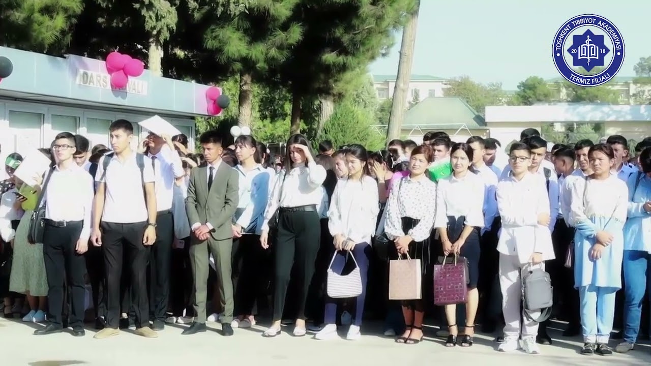 🏢5-sentyabr, Toshkent tibbiyot akademiyasi Termiz filialida yangi o'quv yili boshlandi.
