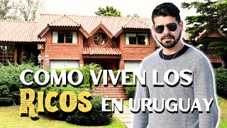 ¿COMO viven los RICOS en URUGUAY?🏠💲Barrio Berverly Hills