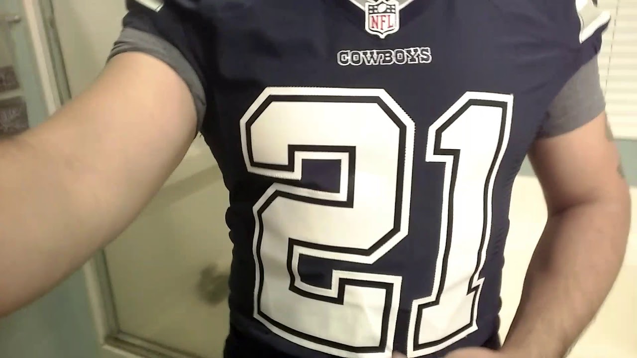 ezekiel elliott game worn jersey