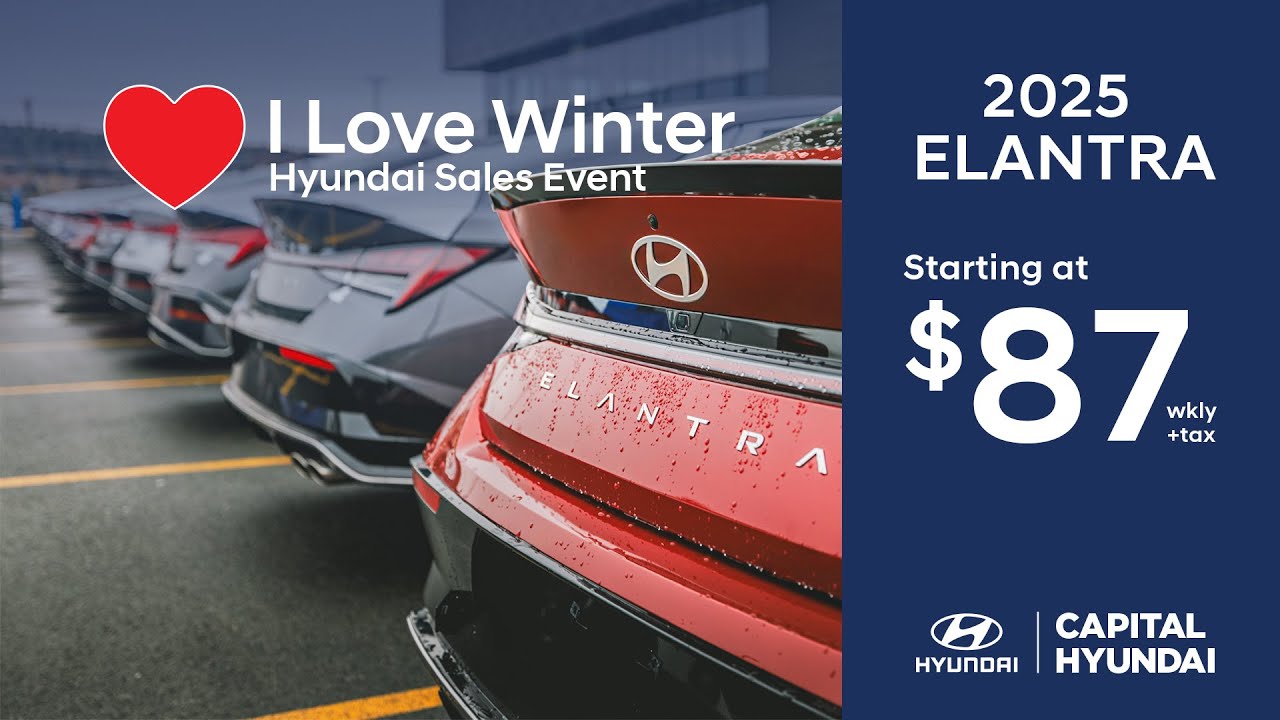 Celebrate The New Year in a 2025 Hyundai Elantra