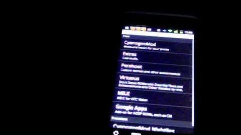 How To Install CyanogenMod 7 Part 1