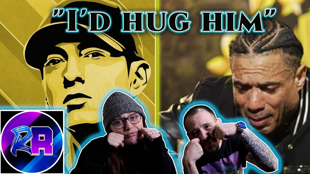 "I'd hug him" | (Benzino) - breaks down in tears when talking about Eminem - Reaction.