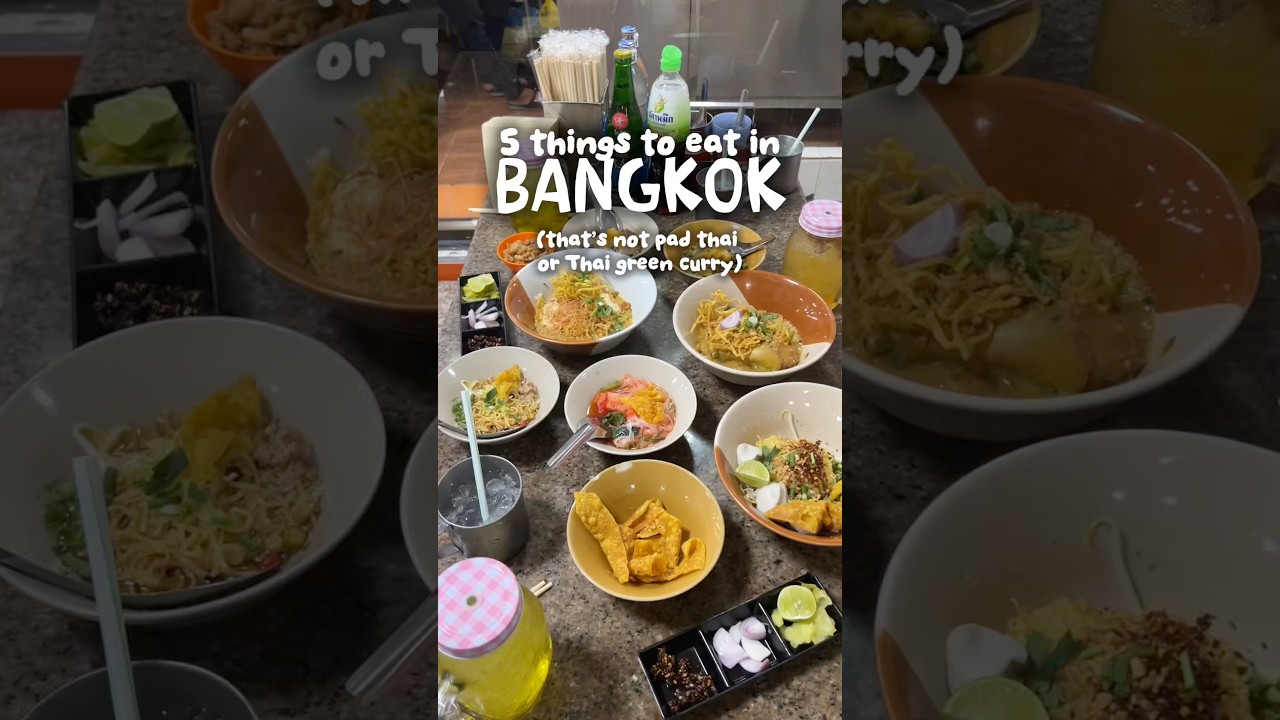 Thai food is my fave cuisine and here are some things you shouldn’t miss in Bangkok