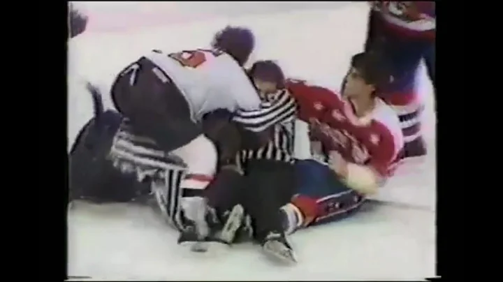 Ron Sutter vs Veitch 4/7/84