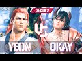 Tekken 8 ▰  Yeonarang (Hwoarang) vs Okay (Asuka) ▰ High Level Gameplay