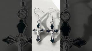 Sage Inspired Jewelry On Etsy. Cross Earrings