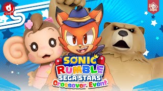 NEW CHARACTERS on SONIC RUMBLE - SEGA STARS Crossover Event + Extra Gift