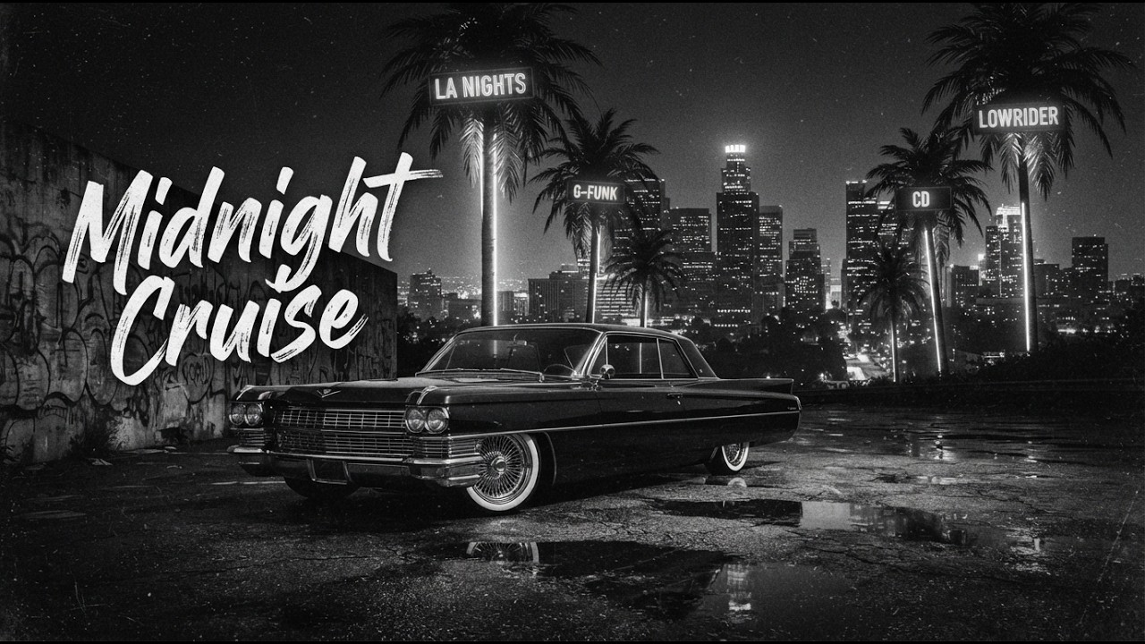 Midnight Cruise 🌙 Classic G Funk Mix 90's Street Rap Collection
