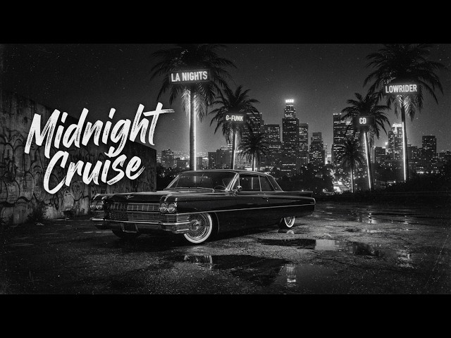 洋楽 2GM timing is everything g-rap Midnight Cruise 🌙 Classic G Funk Mix 90's Street Rap Collection