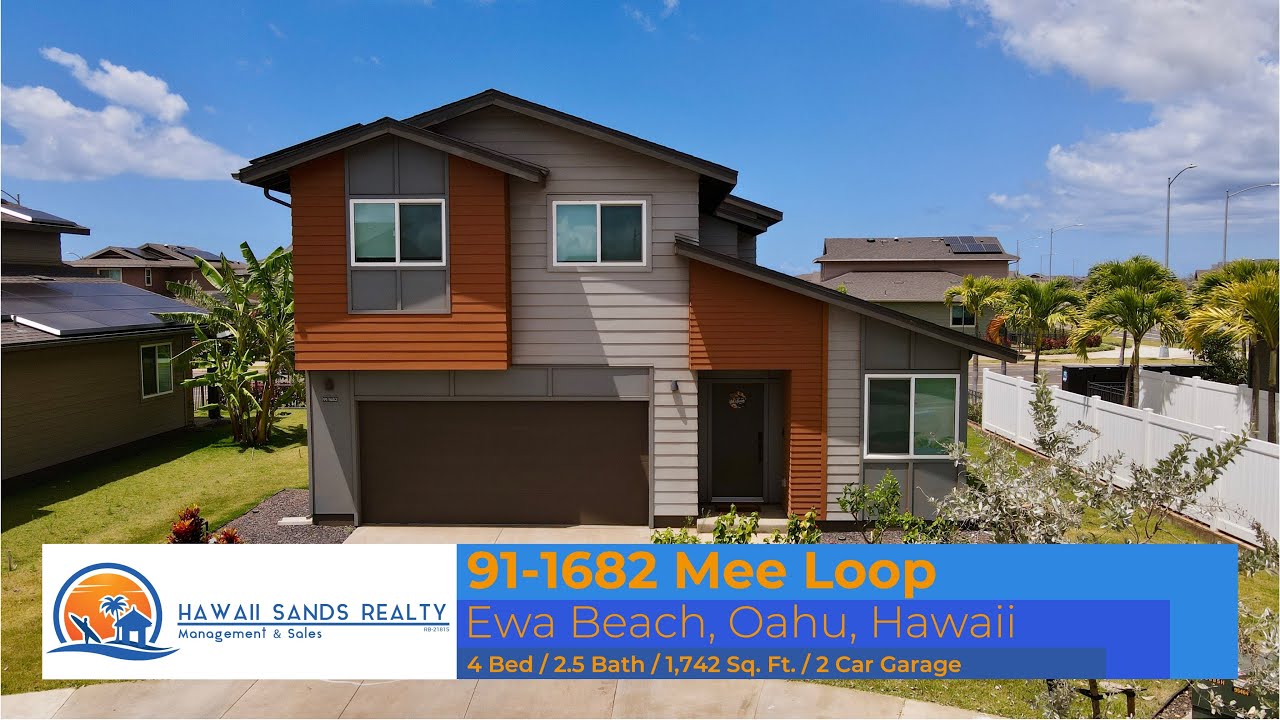 Brand New 4bd/2.5ba Executive Home FOR RENT in Ikena at Hoopili YouTube