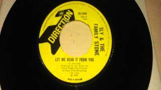 Watch Sly  The Family Stone Let Me Hear It From You video