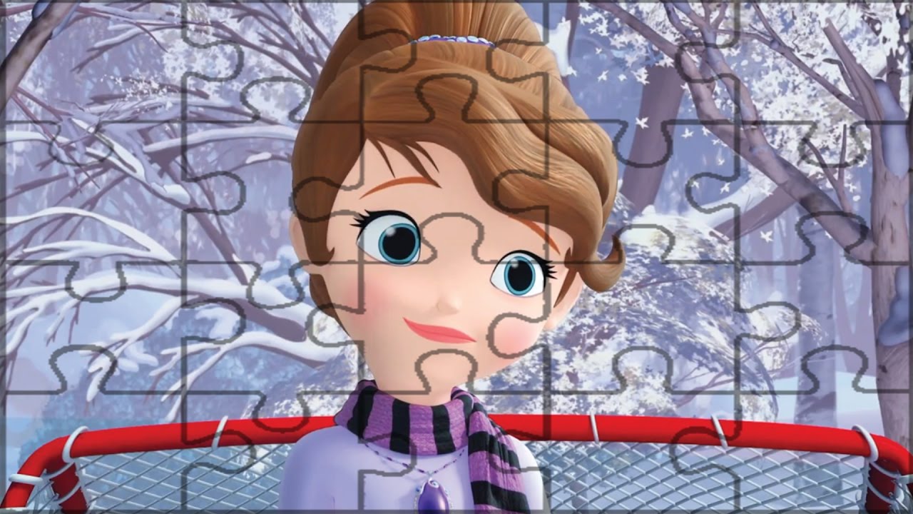 Sofia The First #2 | Puzzle Games for Kids - YouTube