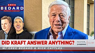 Did Kraft answer anything at league meetings? | Greg Bedard Patriots Podcast