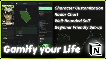 Gamify your Life Notion Template Showcase