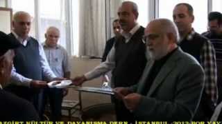 Bor Yayin Mazgi̇rt Kültür Ve Dayanişma Derneği̇ Etkn 2012 İstanbul