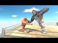 Boxing with HILL GIANT in Boxing Ring ( New Unit ) - Animal Revolt Battle Simulator