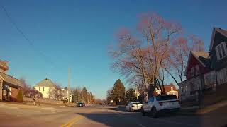 4K Dash Cam - Driving Around Downtown South Milwaukee Wisconsin On A Hot Early March Day In 2026