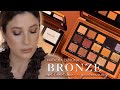 NATASHA DENONA BRONZE Eyeshadow CHEEK FACE GLOW Palette Review 2 LOOKS Swatches Comparisons GIVEAWAY