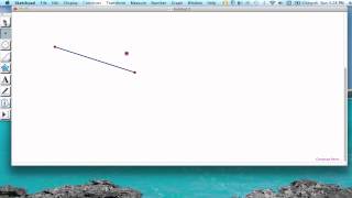 Geometer's Sketchpad Constructions: Perpendicular Line Menu Options