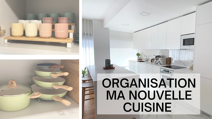 Ma Nouvelle Cuisine | Organisation cuisine