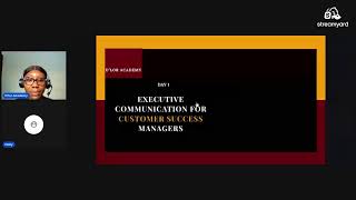 EXECUTIVE COMMUNICATION FOR CSMs - DAY 1