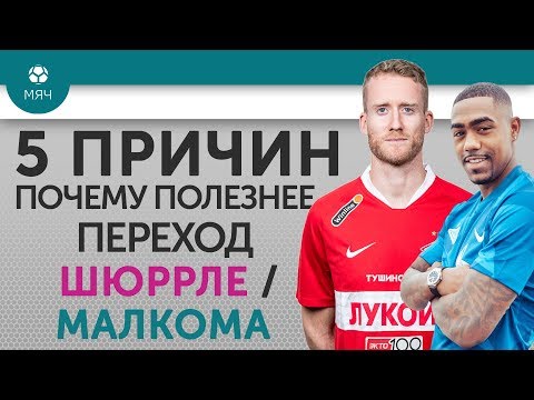5 ПРИЧИН Почему полезнее переход Шюррле / Малкома
