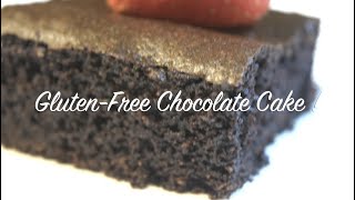 Chocolate cake using almond flour ...