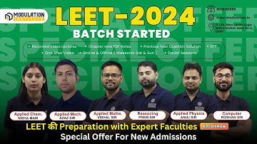 Circle | Coordinate Geometry | Important Questions | LEET 2024 | Applied Maths-1 | #leet_2024