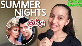 Summer Nights (Sandy's Part Only - Karaoke) - Grease