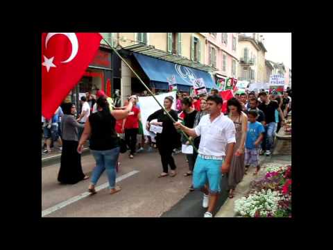 Manifestation pro-palestinienne à Bellegarde-sur-Valserine