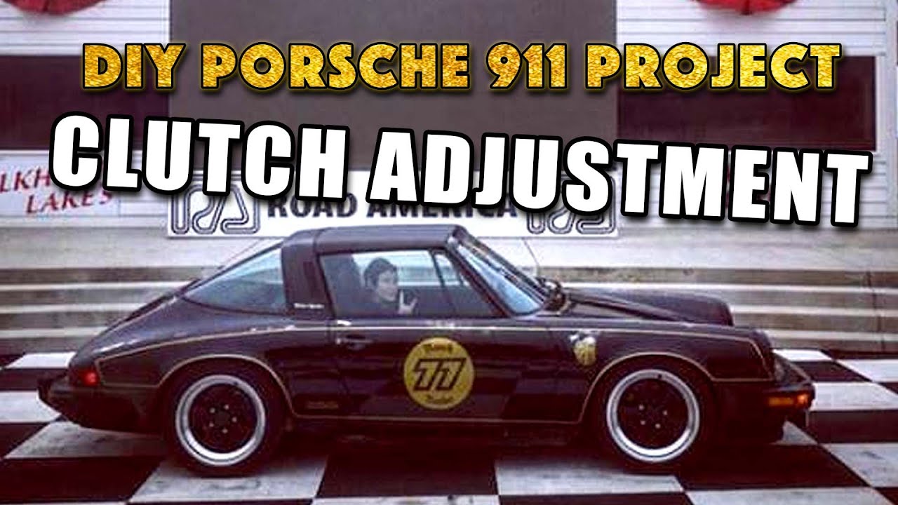 How to Adjust Clutch Cable on Aircooled Porsche 911 930 FAST & EASY