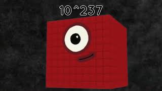 Numberblocks  Number Comparison Zero to Beyond Infinity speed 12x