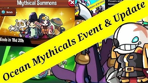New Ocean Mythicals Event and Update News | Summoner