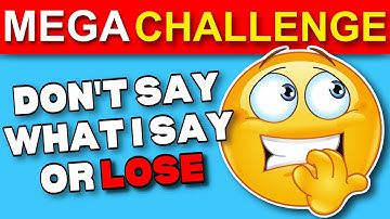 Challenge yourself with the "Avoid Saying The Same Thing As Me - HARD EDITION" game! #quiz  2