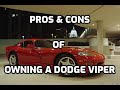 Pros & Cons of owning a Dodge Viper GTS, buyers guide of things to consider